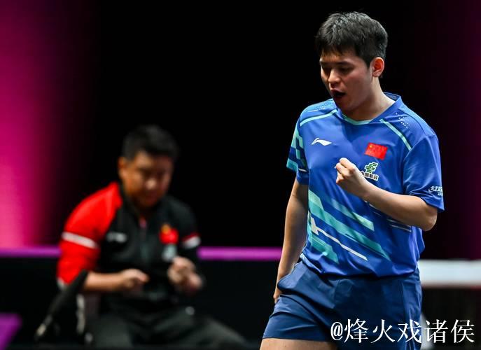 WTT多哈冠军赛：林诗栋苦战5局 3-2险胜晋级八强